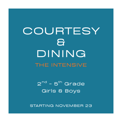 Courtesy & Dining | 2-Day Workshop & Night In